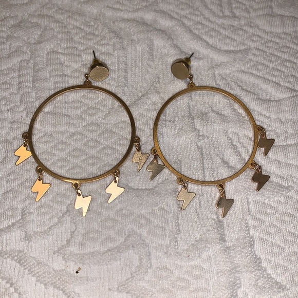 🐬Lightning Bolt Earrings - Picture 2 of 3